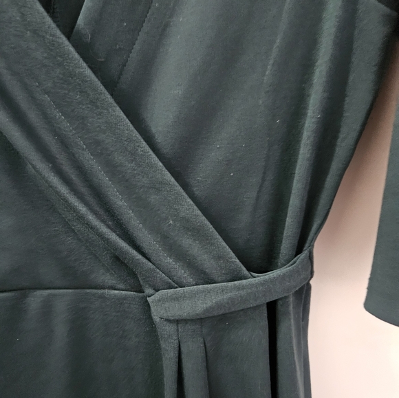 B.Young sz. Xs faux wrap style emerald green - Picture 4 of 6